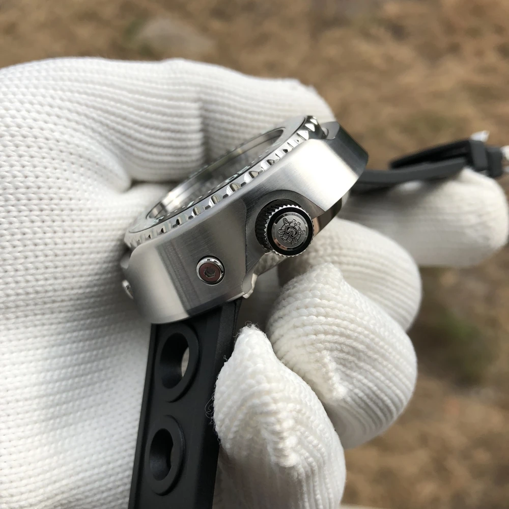 للبيع Steel454 SD1978 المعتاد 53.6 مللي متر الهاتفي ساعات آلية الرجال حاوية من الفولاذ المقاوم للصدأ 1000 متر مقاوم للماء التلقائي التونة غواص ساعة