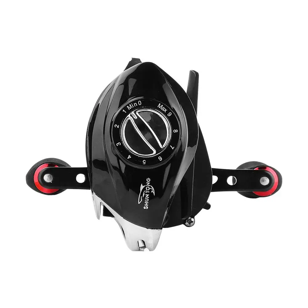

18+1BB Fishing Vessel Low Profile Baitcasting Fishing Reel 7.2:1 Right Hand Aluminum Alloy Fish Reels Fishing Tool Accessories