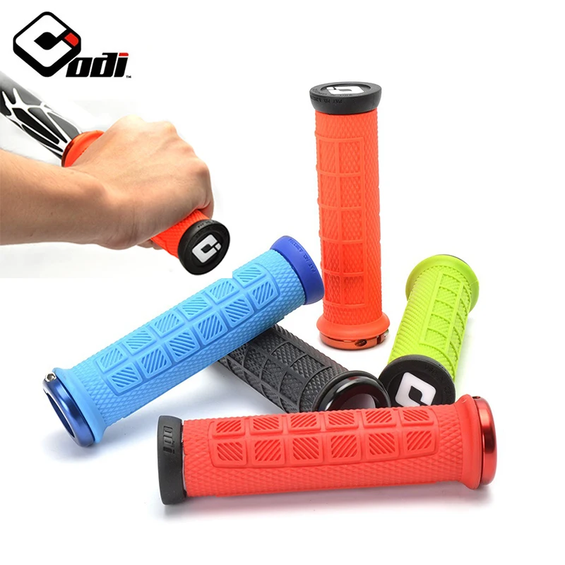 ODI Elite Pro V2.1 замок на ручки для горного велосипеда, руль для горного велосипеда, ручки для горного велосипеда, алюминиевый сплав + силикагель ODI ручки - изображение
