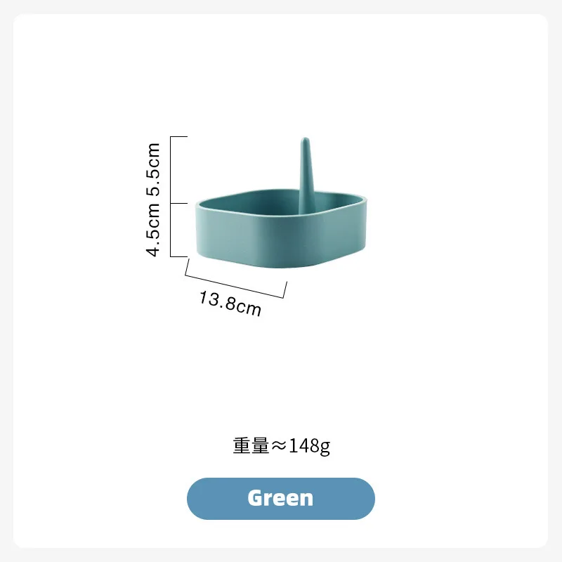 

Jewelry Snack Box 360 Degree Rotating Storage Box Multi Layers Jewelry Organizer Holder For Necklace Ring Earring Container Case