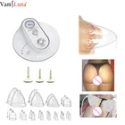 Вакуумный массаж для увеличения груди и подтяжки ягодиц, банки для похудения, лимфодренаж и антицеллюлитный