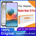 TFTоригинальный AMOLED дисплей 6,67 дюйма для Xiaomi Redmi Note 10 Pro M2101K6G, дисплей с сенсорным экраном, дигитайзер в сборе для Redmi Note 10 Pro, ЖК