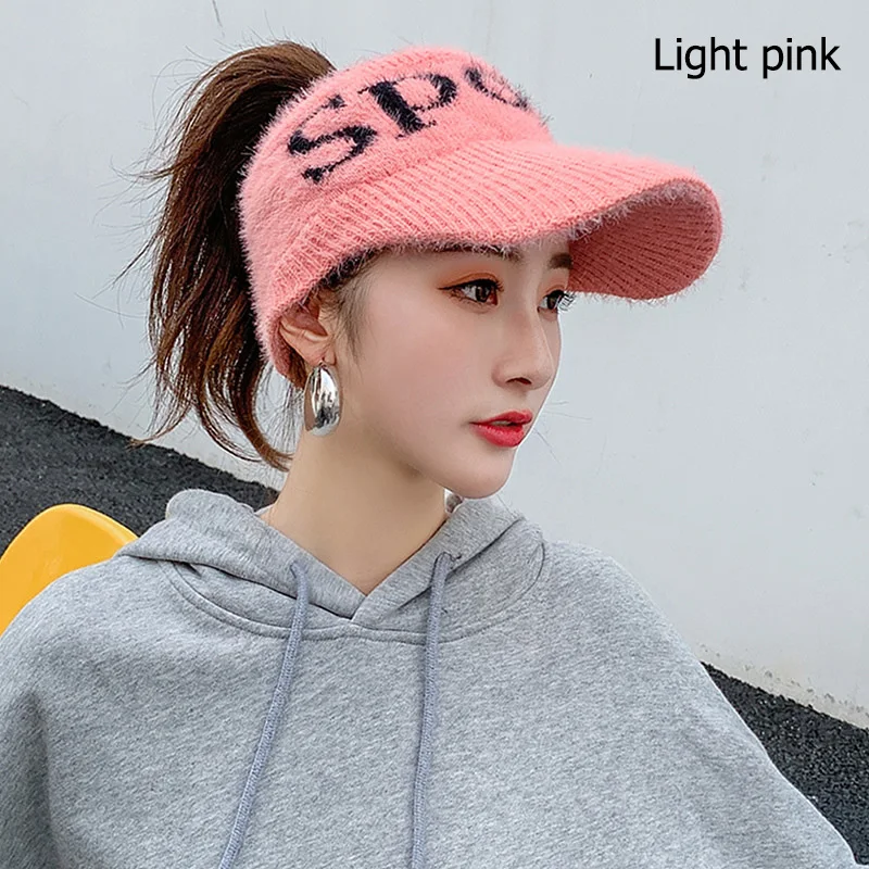 Новое поступление плюшевый козырек шапка теплая осень зима Спорт на открытом