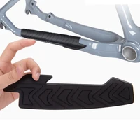 mtbroad bicycle frame scratch resistant protect bike guard chain sticker removeable anti skid silicone sheet guard frame cover