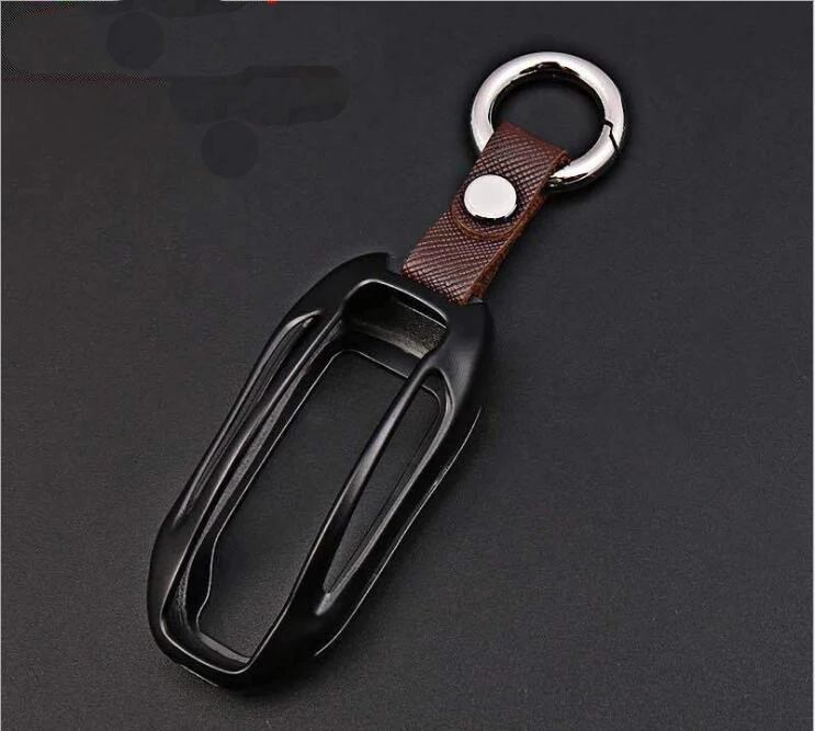 Алюминий брелок для автомобильных ключей чехол крышка оболочки дистанционного