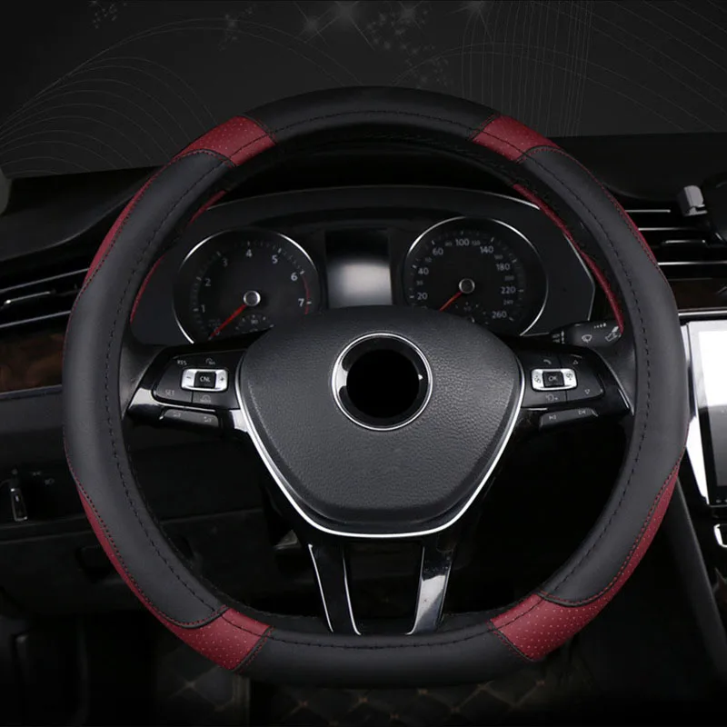 D Тип авто чехол рулевого колеса автомобиля Wrap Volant для Kia K5 Ceed GT Stonic продолжить