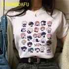 Женская аниме футболка Kaisen из мультфильма, летняя, Готическая, смешная, 2021