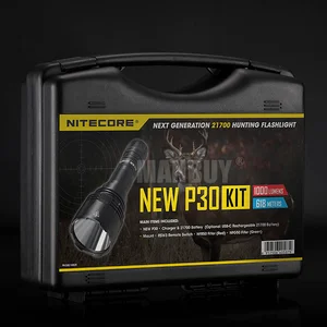 2022 скидка NITECORE 1000LMs CREE светодисветодиодный newP30 Охотничий комплект Тактический ультра высокая интенсивность фонарик бокс Бесплатная доставка