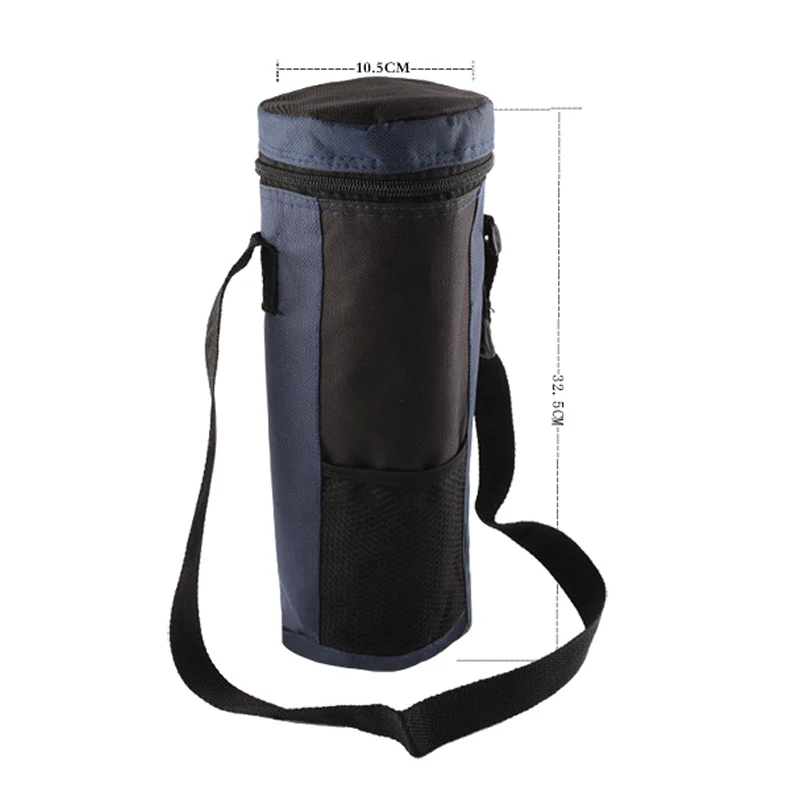 

Water Bottle Cooler Tote Bag Insulated Holder Carrier Cover Pouch for Travel UT