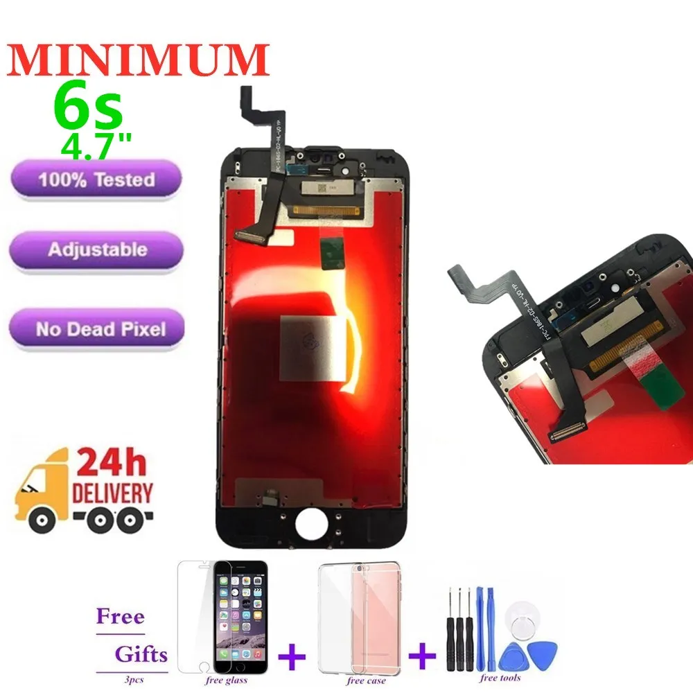 Класс AAA 4 7 &quotдля iPhone 6s ЖК дисплей кодирующий преобразователь сенсорного экрана в