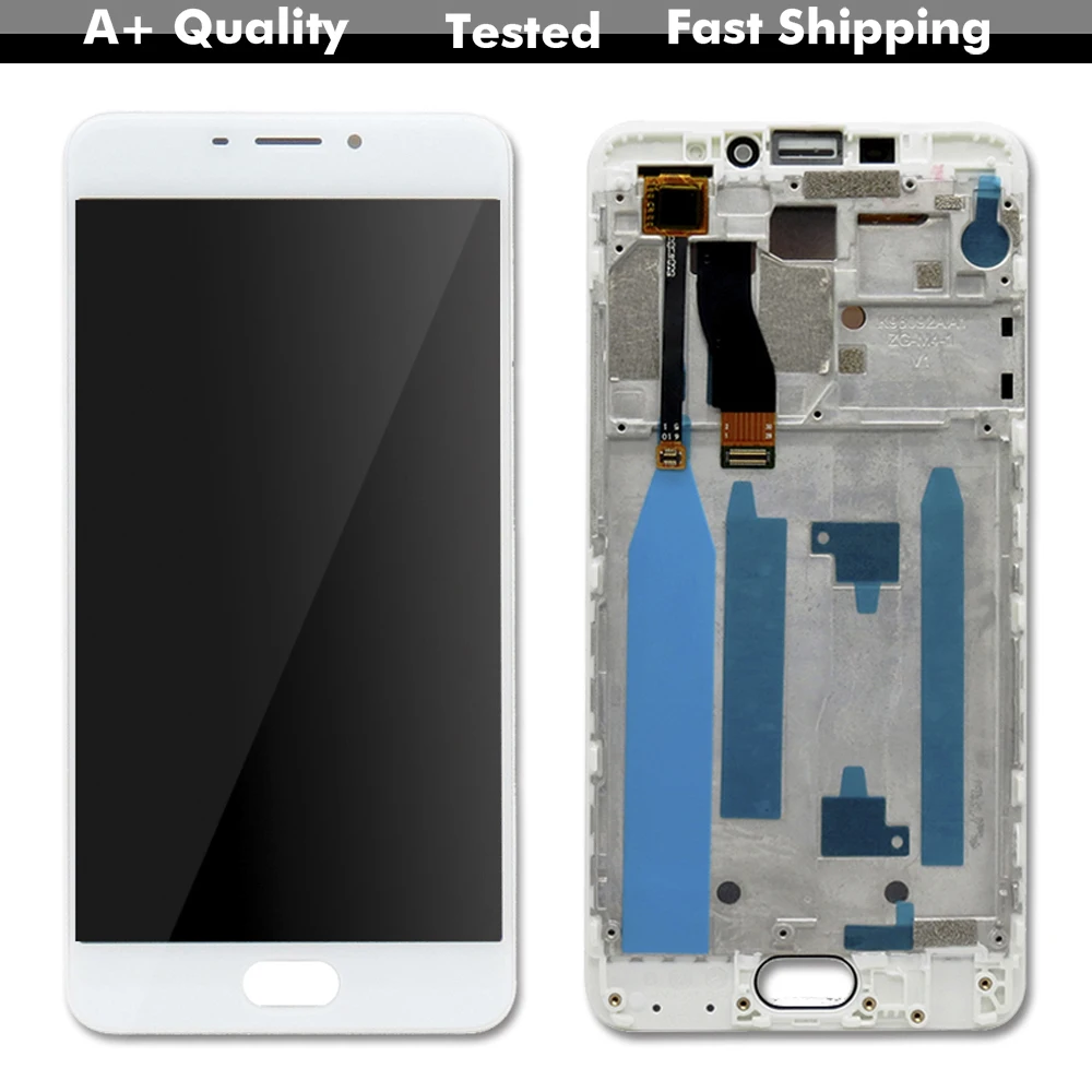 ЖК дисплей 5 &quotЖК Mei Zu M5 Note Meilan M621H M621Q M621M дигитайзер сенсорный экран Экран для