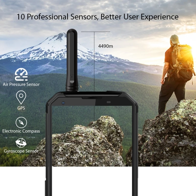 Blackview BV9500 Pro IP68 водонепроницаемый прочный смартфон 6 ГБ+ 128 Гб 5," Восьмиядерный рация 10000 мАч отпечаток пальца телефон nfc