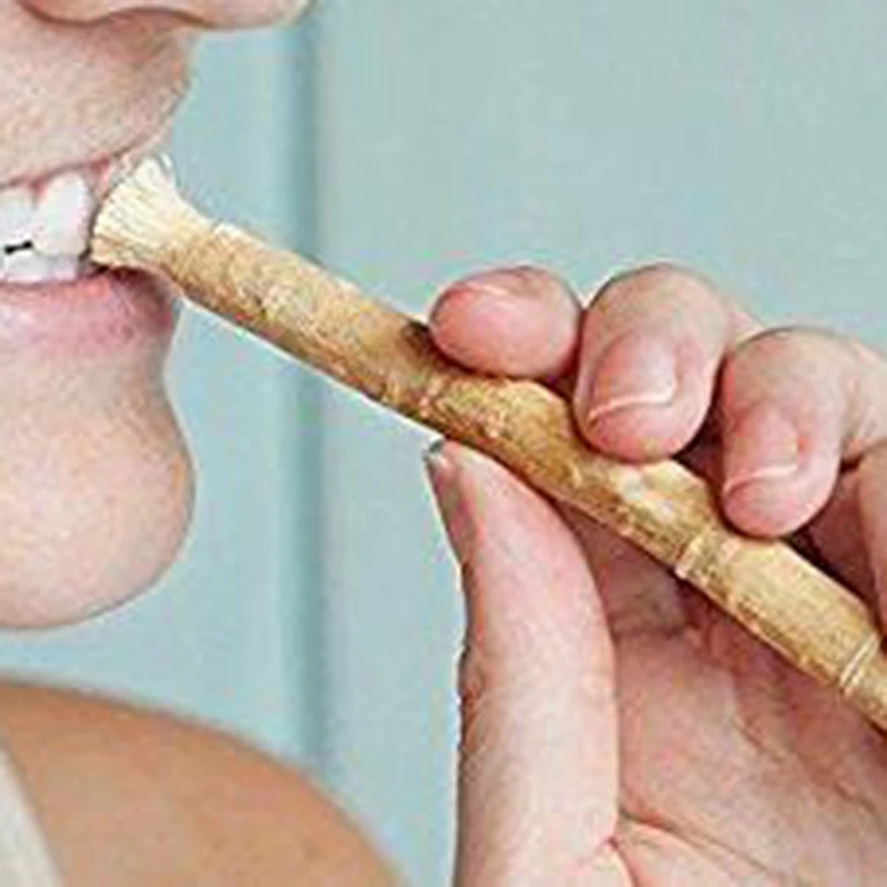 

1pc Natural Toothbrush Traditional Teeth Whitener Soft Travel Manual Toothbrush
