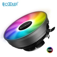 pccooler cpu cooler srgb 120mm fan 12v silent radiator computer cooling cooler fan for lga 1150 1155 775 am3 am4 pc cooling