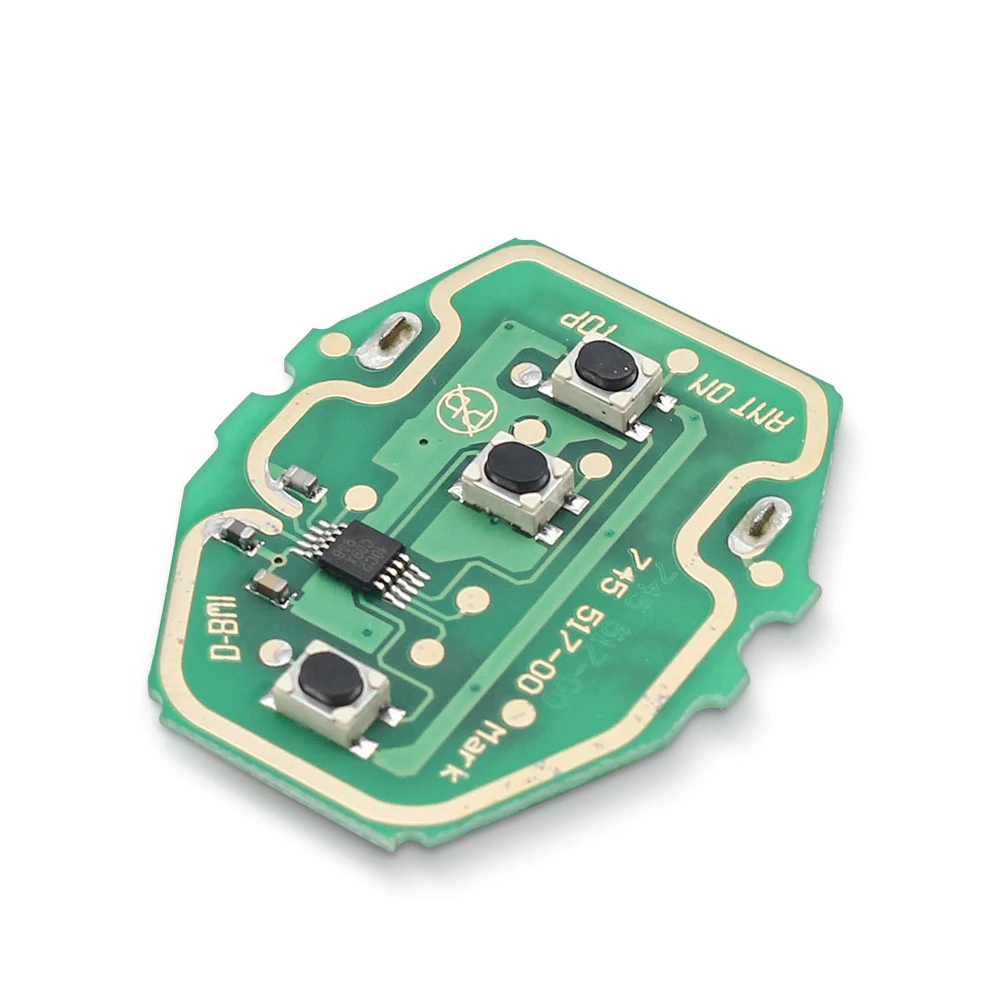 Пульт дистанционного управления автомобильным ключом KEYYOU печатная плата для BMW