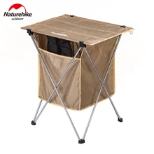 Naturehike открытый складной стол кемпинг стол Сращивание ящик для хранения портативный алюминиевый сплав стол ящик для хранения стол для барбекю пикника