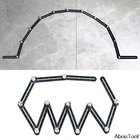 Многоугловая измерительная линейка, 12-сторонний угломер из сплава, инструмент для поиска, 12 складных линейки, кирпичная плитка, инструменты для позиционирования в деревянных углах