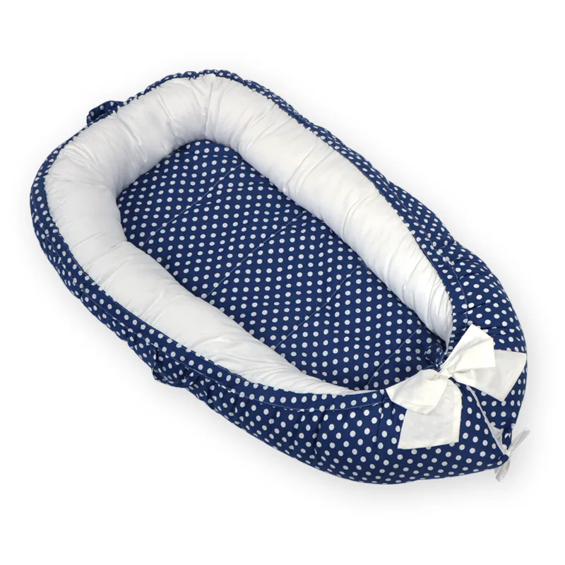 Детская кроватка для сна 80x50 см портативный манеж хлопковая люлька новорожденных