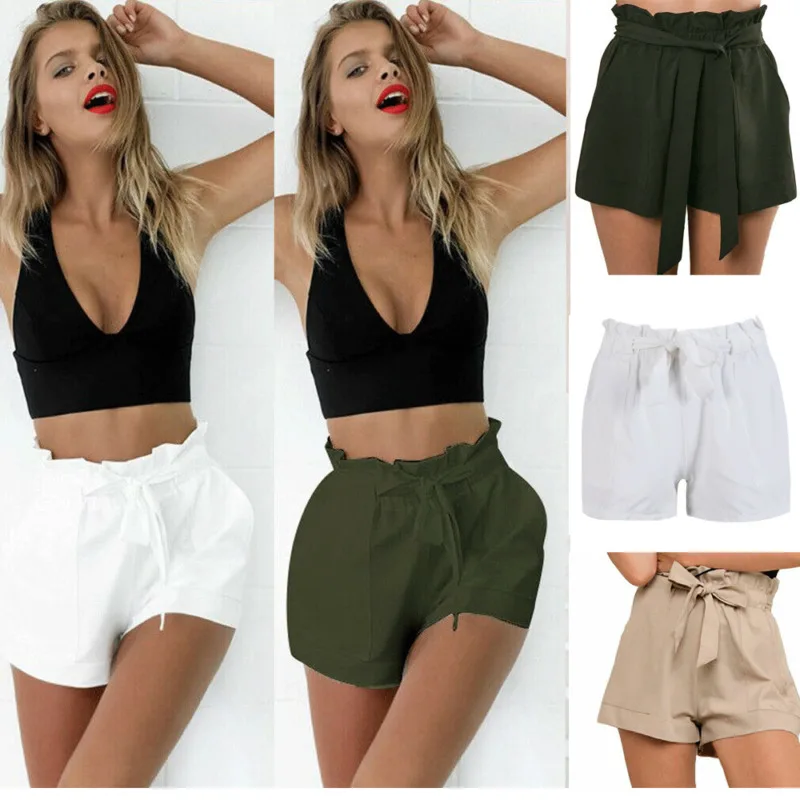 Женская юбка с завышенной талией модные повседневные пляжные шорты размера плюс