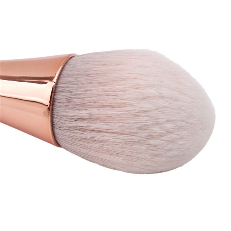 Модная пудра румяна Золотая кисть для основы Профессиональная Кисть макияжа
