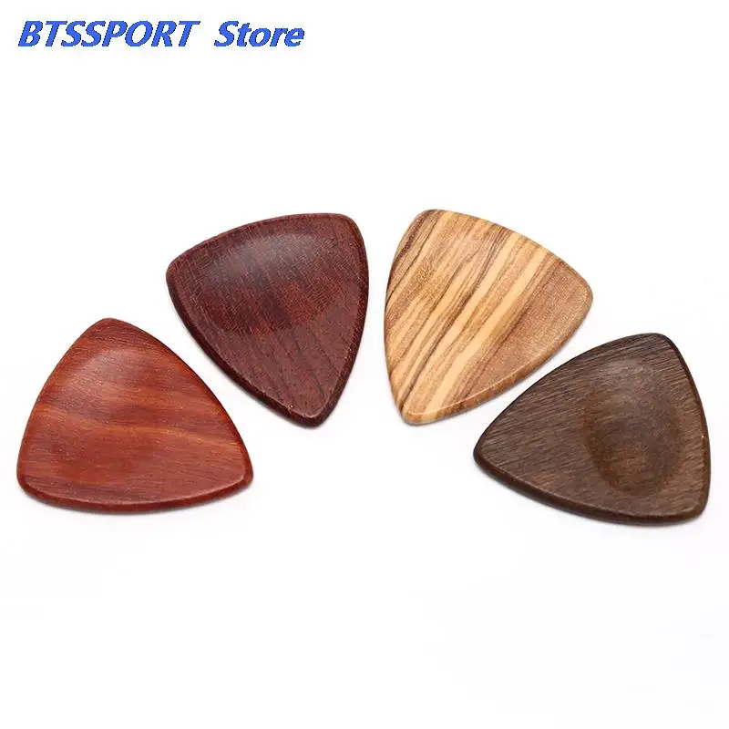 1 шт. 3 см х 2 5 деревянная акустическая гитара Pick Plectrum в форме сердца для бас-части |