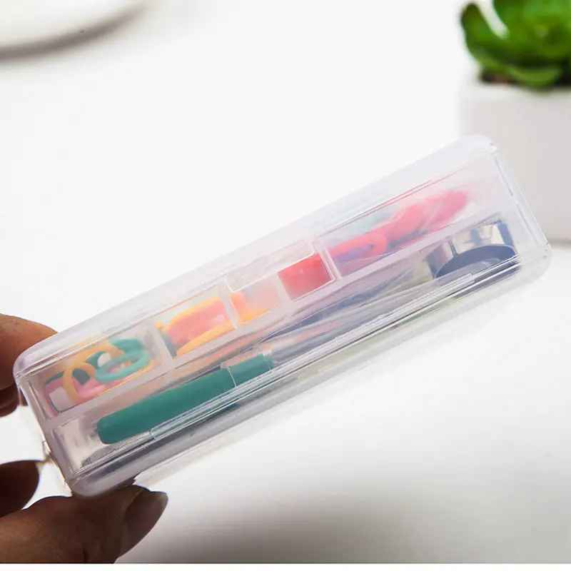 67 шт. бытовые Швейные аксессуары набор для вязания крючком аксессуаров двойные