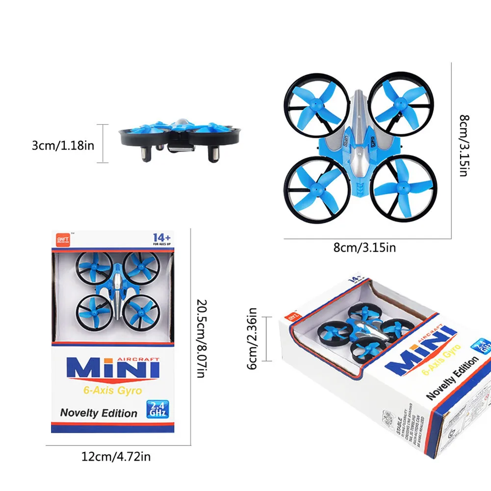

Mini Drone Hand Operated RC Quadcopter Long Flight Time Easy Hand-operated Drones Small Remote Control Aircraft Toys For Kids RC
