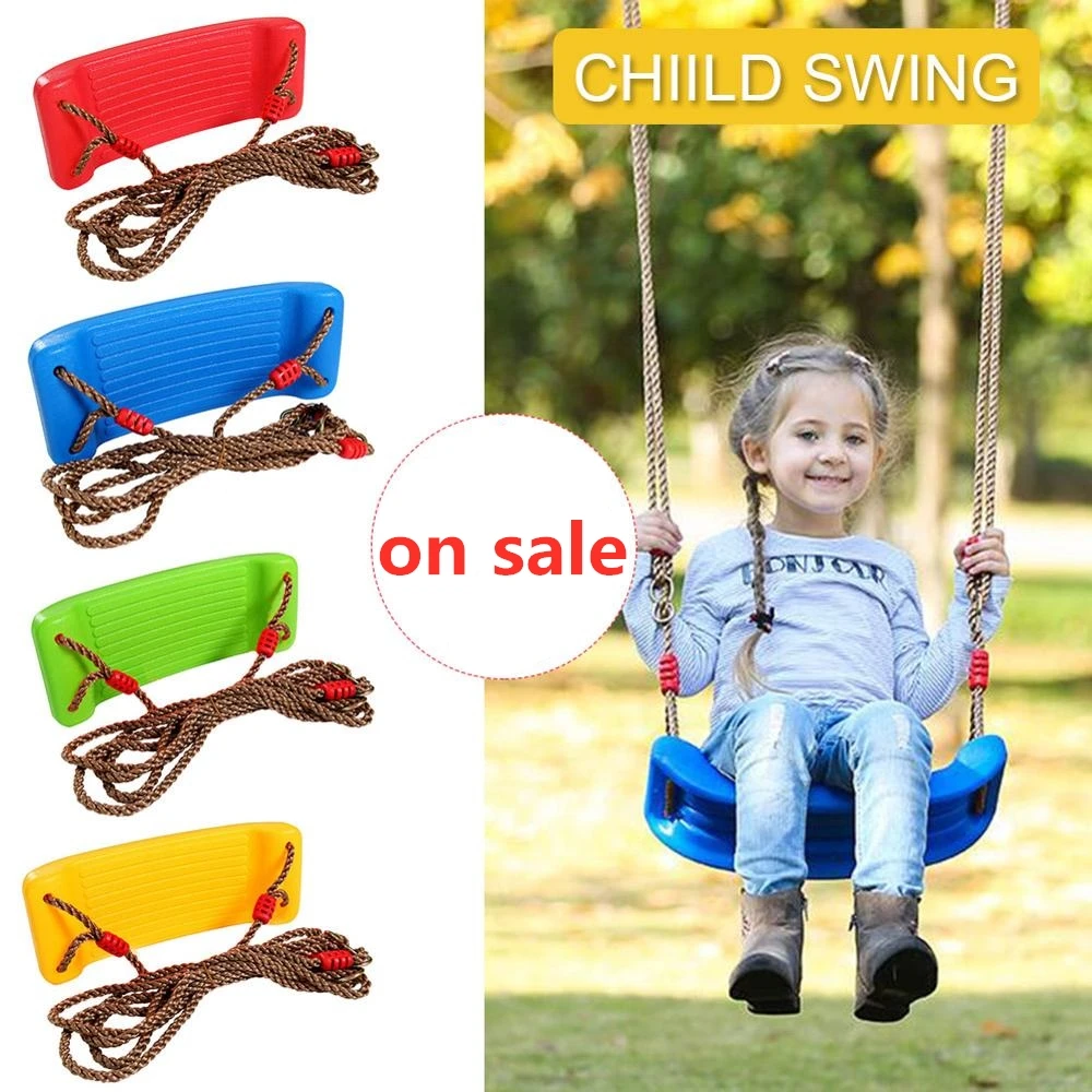 

Детское уличное садовое веревочное сиденье с качели для детей цветная мягкая доска EVA U-образная качели игрушка подвесная детская площадка ...
