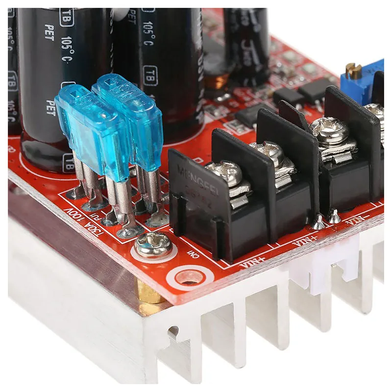 AABB-1200W высокой мощности конвертер усилитель Повышающий Модуль питания 20A в 8-60V
