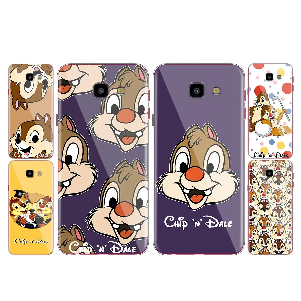 

Disney Chip 'n' Dale cute for Samsung Galaxy J2 J3 J4 Core J5 J6 J7 J8 Prime duo Plus 2018 2017 Soft Transparent Phone Cover
