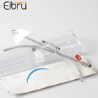 Elbru шикарные сверхлегкие очки для близорукости TR90 очки без оправы очки из смолы с диоптриями от-1,0 до-4,0