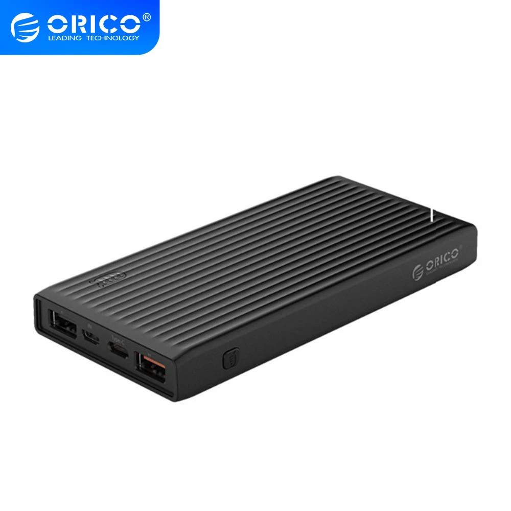 Внешний аккумулятор ORICO 10000 мАч быстрая зарядка 3 0 внешний BC1.2 портативный