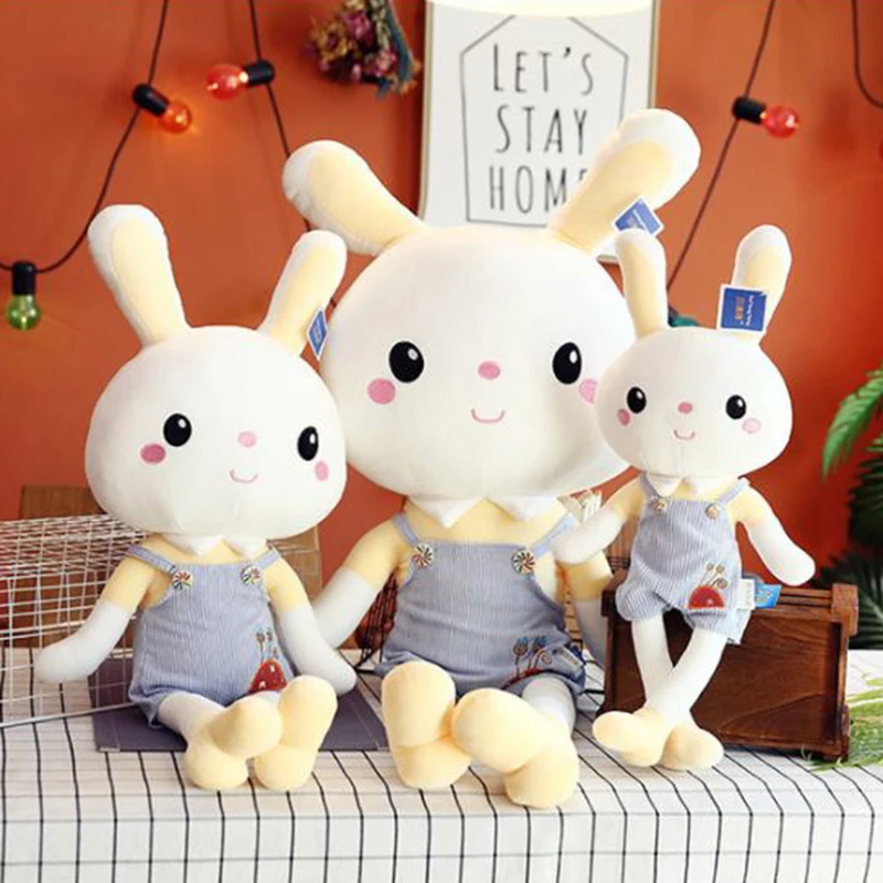 

2019 Cute Rabbit Doll Baby Soft Plush Toys For Children Stuffed &Plush Animal Brithday Gift