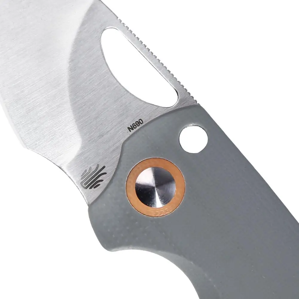 Kizer мини нож Catshark V2561N1 2020 новый легкий карманный с серой титановой рукояткой + G10