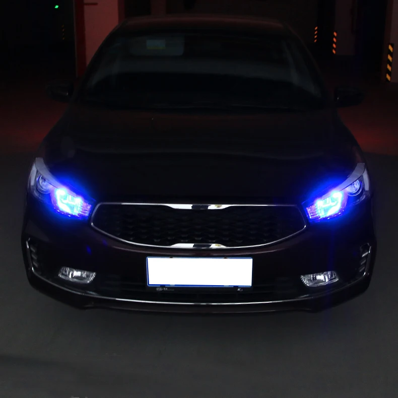 Lsrtw2017 автомобильный светильник передней ширины для Kia K3 Kia Cerato 2012 2013 салонные молдинги аксессуары - Название цвета: dark blue