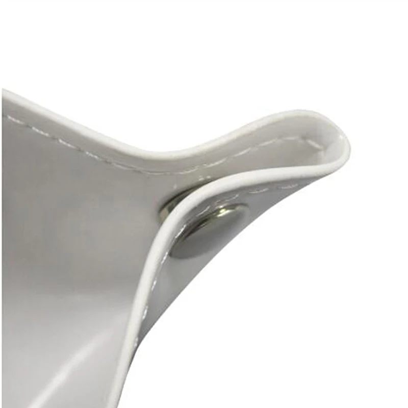 Складная коробка для хранения из искусственной кожи квадратный лоток игры в