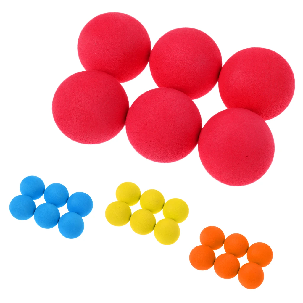 6 шт. портативный эластичный мяч для гольфа профессиональный тренировочный