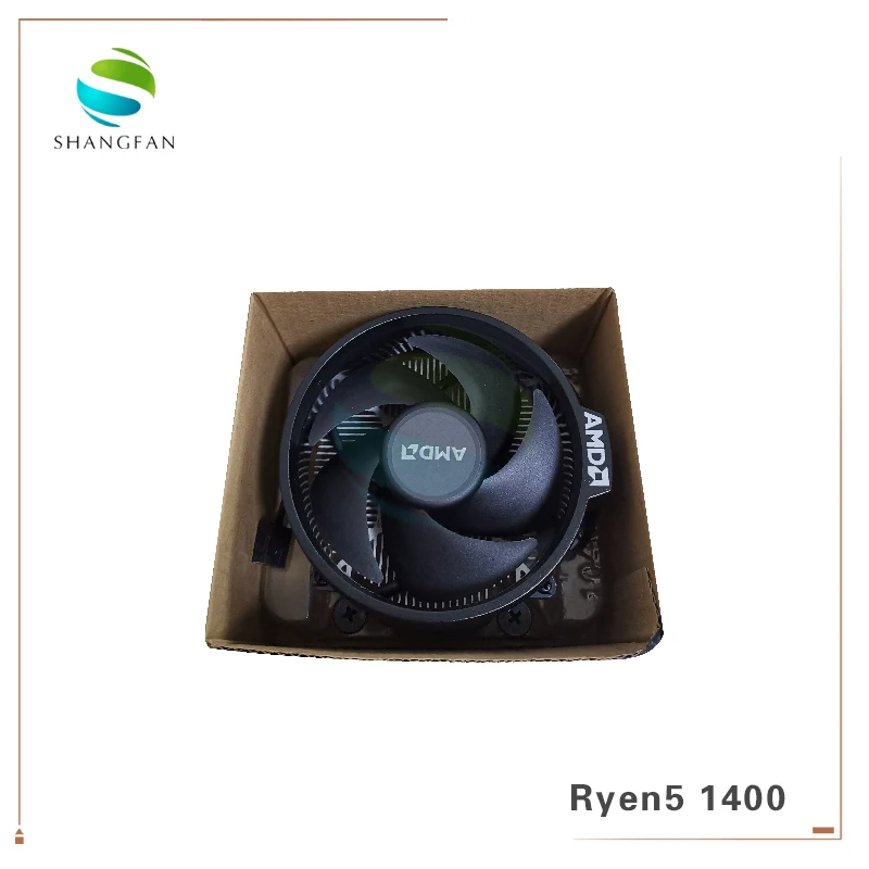 Новый четырехъядерный процессор AMD Ryzen 5 1400 R5 3 2 ГГц YD1400BBM4KAE Socket AM4 с охлаждающим