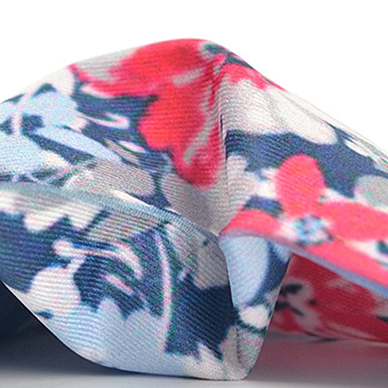 Женские колготки RUIN темно-синие с цветочным принтом для девочек | Женская одежда