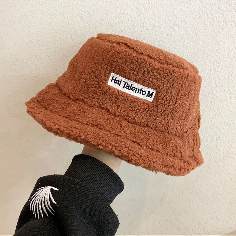 Зимняя женская шапка плюшевый Бархат Теплый ушной протектор Рыбацкая шляпа