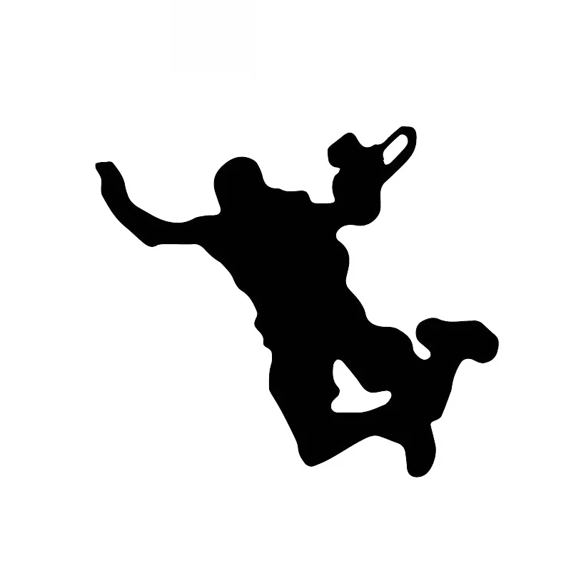 

Fashion Car Motorcycle Parachute Sport Pattern Decal Car Sticker Pvc Motorcycle Car Decal Sticker, Black/white, 15cm*13cm