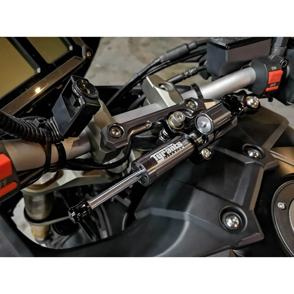 Для YAMAHA MT 09 MT09 Tracer 900 FJ 2015 2016 2017 Мотоцикл CNC регулируемый рулевой демпфер