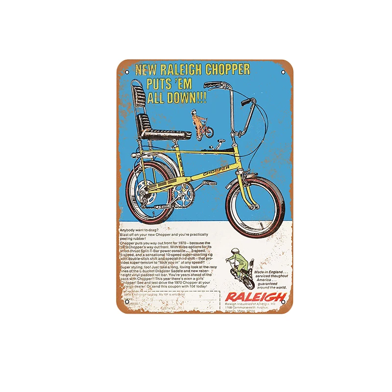 Синий Пользовательские винтажные оловянные знаки Velo Solex металлические настенные художественные Ретро оловянные таблички настенные украшения для кафе бар магазин Размер: 20*30 см - Цвет: Синий