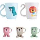 1 шт., детская пластиковая кружка для питьевой воды с ручкой