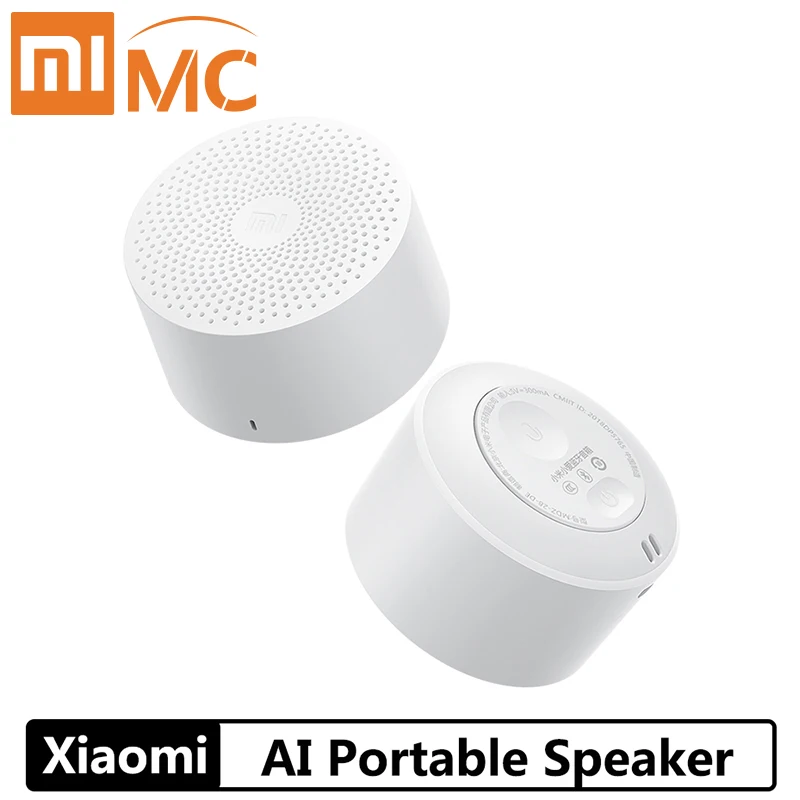 2019 Xiaomi XiaoAi Портативный мини Беспроводной Bluetooth Динамик сабвуфер умный голосовой