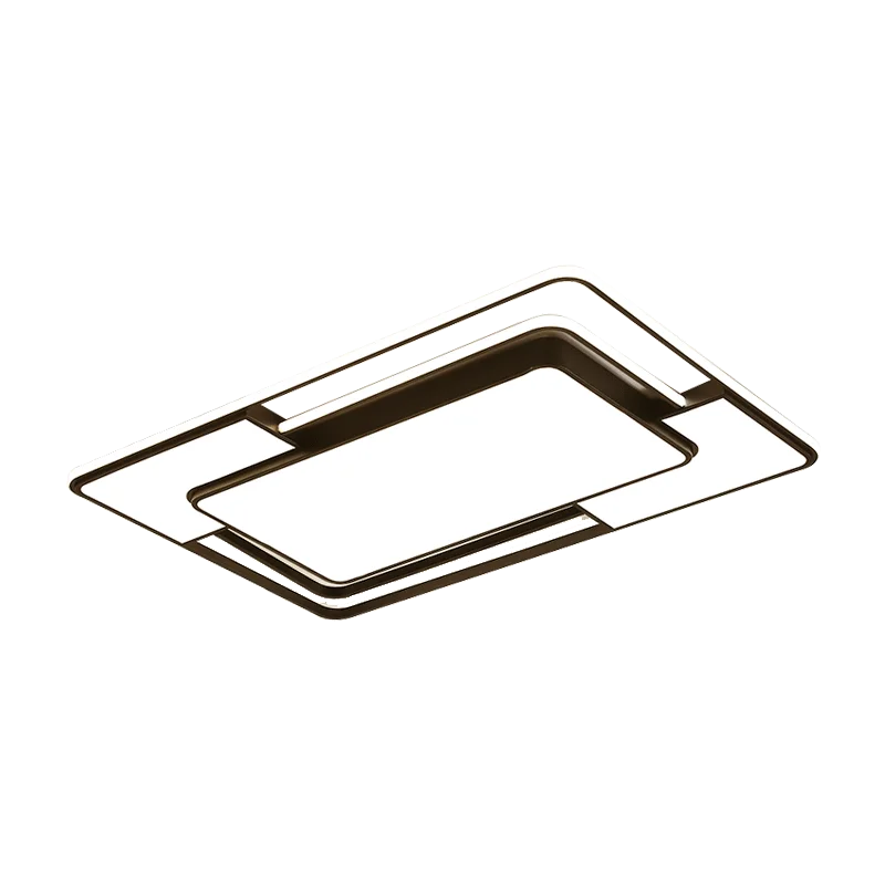 

Black color modern led ceiling lights for living room lights bedroom study ceiling light led techo Ceiling Lamp light fixtures