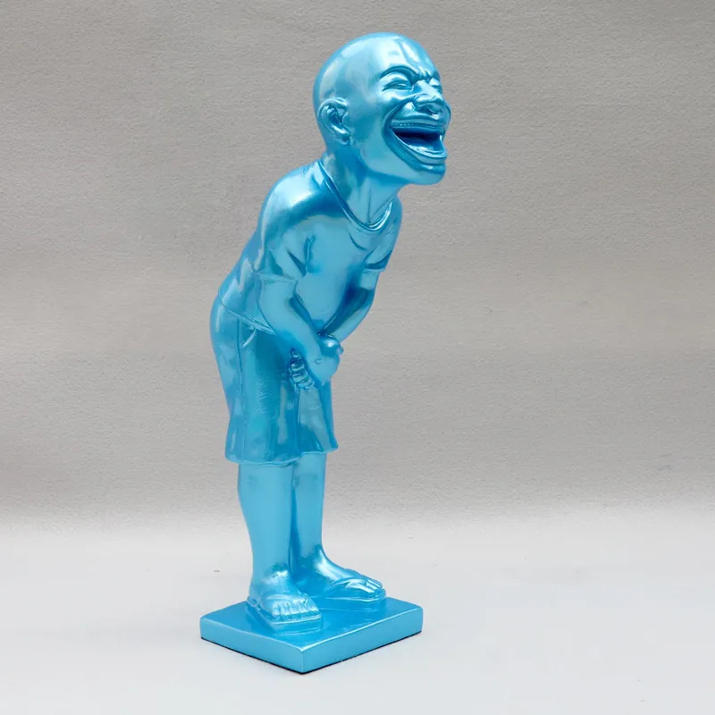 Оригинальный абстрактный YUE MINJUN приветственный персонаж для дома гостиной