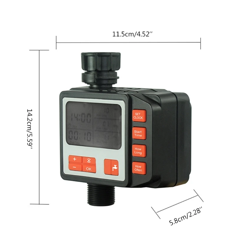 

Programmable Digital Watering Timer Hose Timer Garden Lawn Irrigation Controller