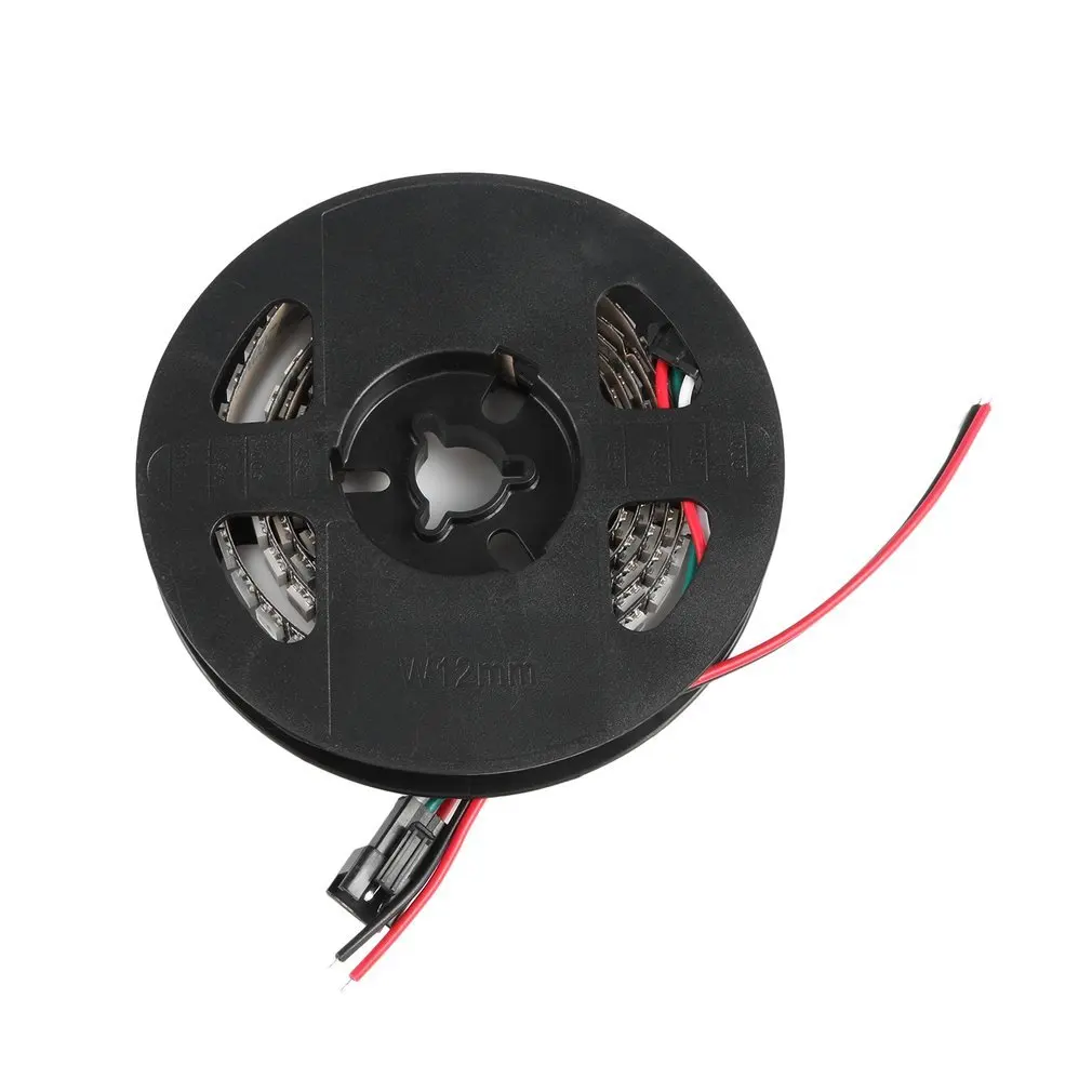 

WS2812B SMD5050 Flexible LED Strip light 1M 144LED Individual Addressable 5V Low Power Consumption And High Intensity
