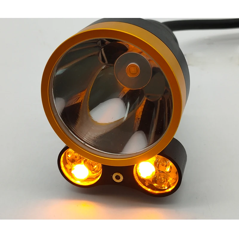 100000 LUX LED Hunting Torch Light Multiple Colors Headlamp Miner Head Lamp Cap Light enlarge